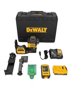 DWTDCLE34033D1 image(0) - DeWalt 20V MAX* XR&reg; 3 x 360 High Precision Green Laser