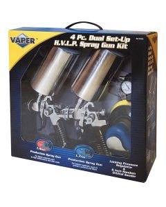 TITAN 4-PC HVLP DUAL SET-UP SPRAY GUN KIT