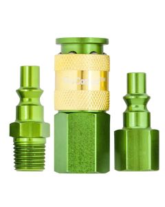 TRF13-307G image(0) - Plews Edelmann 1/4" Green Coupler Kit