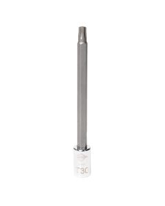 MAY16418 image(0) - Mayhew Mayhew T30 Torx&reg; Medium Insert Socket Bit, 1/4-Inch Drive