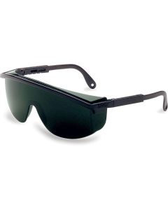 UVXS1112 image(0) - Uvex Astrospec 3000 Black Safety Glasses With Shade 5.0 Anti-Scratch/Hard Coat/Infra-Dura Lens - S1112