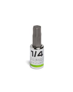 GETGEASSH14RPT image(0) - Grip Edge Tools 1/4" 1/4" Dr Short RPT Hex Bit Socket