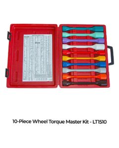 Milton Industries LTI Tool By MIlton 10-Piece Wheel Torque Socket Master Kit For 1/2 Inch Drive Impact Wrench