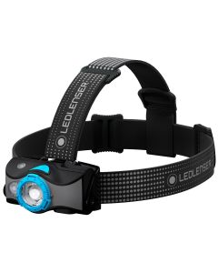 LED880542 image(0) - LEDLENSER INC Blue MH7 Recharge Headlamp, 600 Lumens