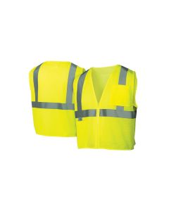 PYRRVZ2110XL image(0) - Pyramex Safety - Safety Vest - Hi-Vis Lime - Size Extra Large