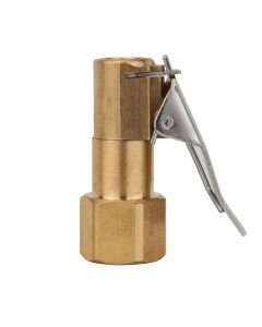 MIL697-2 image(0) - Milton Industries 1/4 Inch FNPT Euro Style Clip On Tire Air Chuck