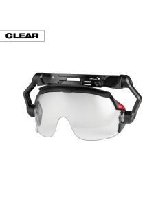 MLW48-73-1412 image(1) - Milwaukee Tool BOLT Gasketed Eye Visor - Clear Dual Coat Lens (Compatible with Milwaukee&reg; BOLT Safety Helmets & BOLT Hard Hats)