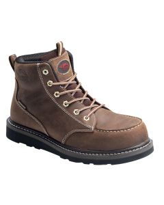 FSIA7509-10W image(0) - Avenger Work Boots Wedge - Men's Boots - Carbon Nano-Fiber Toe - IC|EH|SR - Brown/Black - Size: 10 - E - (Wide)