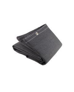 SRW36157 image(0) - Jackson Safety Welding Blanket - Vermiculite Coated Fiberglass - Weight (per sq. yd.) 24 oz - Thickness 0.03" - Black - 8' x 8'