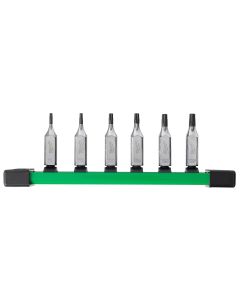 MLW48-22-9530 image(1) - Milwaukee Tool 6pc 1/4" Drive TORX Bit Socket Set