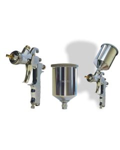 PRO-TEK GRAVITY SPRAY GUN HVLP 1.4MM/ALUMINUM CUP