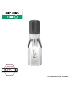 MLW45-34-1019 image(1) - Milwaukee Tool 3/8" Drive T60 TORX Bit Socket