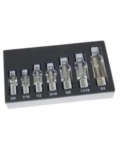 LIS13180 image(1) - Lisle SAE Flare Nut Socket Set, 7 pc.