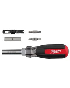 MLW48-22-2902 image(0) - Milwaukee Tool 9in1 Punchdown Multi-Bit Screwdriver