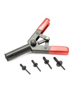 TIT15056 image(1) - Titan 41 pc. Poly Rivet Gun Kit