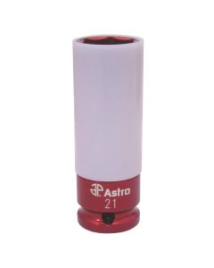 AST7870-21 image(0) - Astro Pneumatic 21mm 1/2 Drive Impact Socket 6 Point