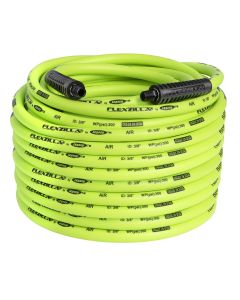 LEGHFZ38100YW2 image(0) - Legacy Manufacturing Flexzilla Air Hose, 3/8" x 100', 1/4" MNPT Fittings