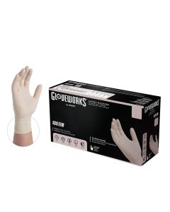 AMXTLF44100 image(0) - Gloveworks Powder Free Textured Latex Gloves