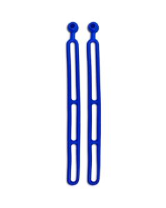 BLBBBRT01-10-BL image(0) - Blubird Blubird `Rapid-Tie16", 10 Pack, Blue