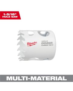MLW49-56-0711 image(0) - Milwaukee Tool 1-5/16 Inch HOLE DOZER with Carbide Teeth Hole Saw