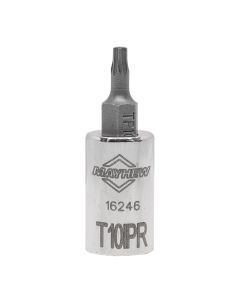 MAY16246 image(1) - Mayhew Mayhew T10IPR Tamper Torx Plus&reg; Short Insert Socket Bit, 1/4-Inch Drive