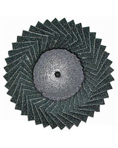 SRK73757 image(0) - Shark Industries 3"ROLOC 40GRIT ALUM OXIDE FLAP DISC 5PK