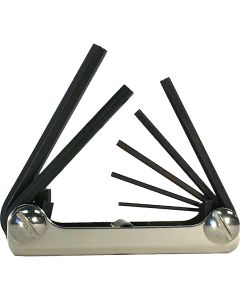 EKL21172 image(1) - Eklind Tool Company 7-Piece Metric Fold-Up Hex Key Set