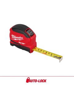 MLW48-22-1826 image(0) - Milwaukee Tool 8m/26ft Auto-Lock Tape Measure