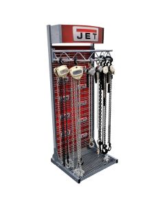 WIL5FTWALL image(1) - Wilton 5' Jet Hoist Merchandiser Display