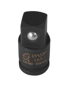 SUN1801 image(0) - SUNEX SOCKET ADAPTER IMPACT 1/4IN. FEMALE 3/8IN. MALE