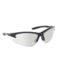 SAS540-0602 image(0) - SAS Safety DB2 Safe Glasses w/ Black Frame and Indoor/Outdoor Lens in Polybag