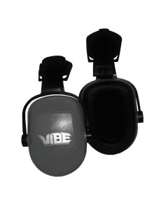 Jackson Safety Safe 2 Protection System for Hard Hat - H70 Vibe Series Earmuffs - NRR 27 - Black - Hard Hat Mount