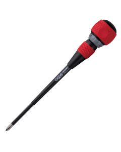 VES2200P2150 image(0) - Vessel Tools No.2200 Ball Ratchet Screwdriver PH2x150