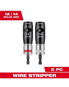 MLW48-32-6405 image(0) - Milwaukee Tool 2 Piece Solid Wire Stripper Set