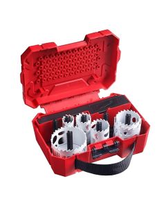 MLW49-22-3084 image(0) - Milwaukee Tool 10 PC HOLE DOZER with Carbide Teeth Electrician Feets Hole Saw Kit
