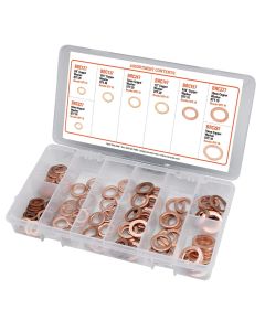 S.U.R.&R. Heavy duty copper washer assortment