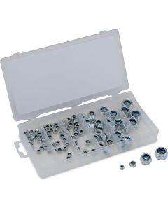 TIT45243 image(0) - TITAN 100-PC METRIC NYLON LOCKNUT ASSORTME