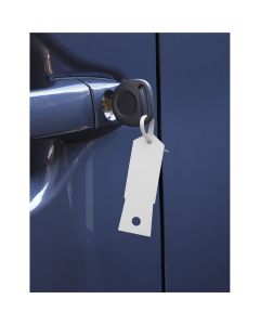 PETFB-P9933-23 image(0) - Petoskey Plastics White Plastic Key Tags- 1,000/Box