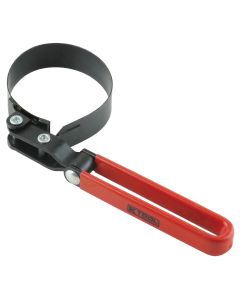 KTI73601 image(0) - K Tool International Oil Filter Strap Wrench Large 2-7/8 x 3-1/4 Inches