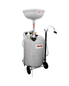Zeeline by Milton ZE21CM - 21-Gallon Professional Combination Oil Drain & Fluid Evacuator