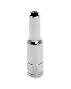 WLMW36306 image(0) - Wilmar Corp. / Performance Tool 1/4'' Dr 6pt Deep Socket 3/16"