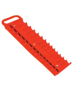 LIS40200 image(1) - Lisle SOCKET HOLDER MAGNETIC 3/8IN DR F/28 SOCKETS RED