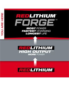 MLW48-11-1813 image(2) - Milwaukee Tool M18  REDLITHIUM FORGE HD12.0 Battery Pack