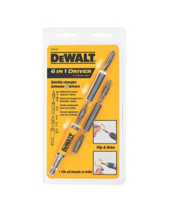 DeWalt 7pc 6 in 1 Driver Open Stock S