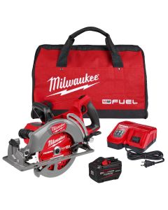 MLW2930-21HD image(0) - Milwaukee Tool M18 FUEL 7-1/4 Inch Rear Handle Circular Saw Kit