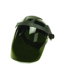 SRWS32030 image(0) - Sellstrom Sellstrom - Face Shield - DP4 Series - 9" x 12.125" x 0.060" Window - Shade 3 IR - Ratcheting Headgear