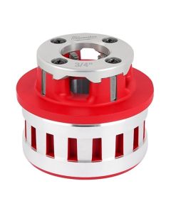 MLW48-36-1004 image(0) - Milwaukee Tool Milwaukee&reg; 1-1/4 Inch ALLOY NPT Portable Pipe Threading Forged Aluminum Die Head