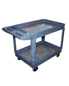 INT961 image(0) - American Forge & Foundry Shop Cart - 500 Lbs. Capacity - Polypropylene - 30" x 16" Trays