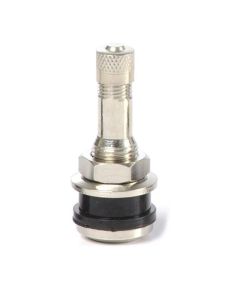 Tire Mechanic's Resource Nickel Plated Brass Tire Valve - 10PK