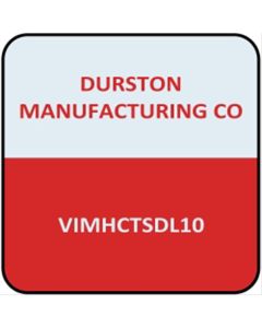 VIMHCTSDL10 image(0) - VIM Tools T10 Long, Half Cut Security Driver Bit, Tamper Proof, 1/4" Square Driver 4" OAL